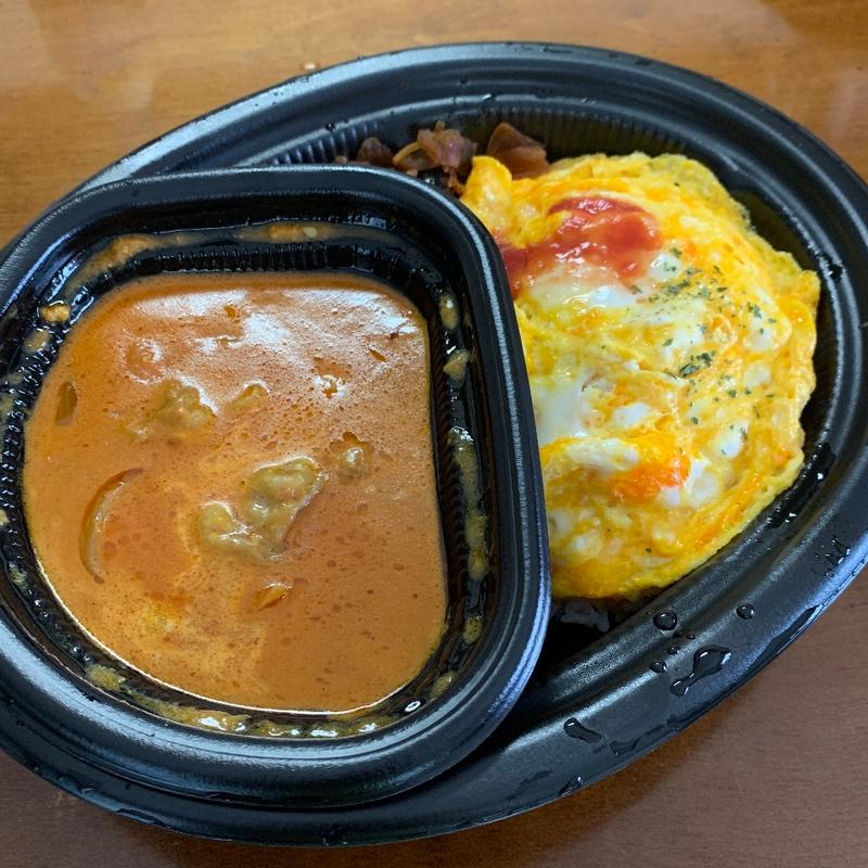 バターチキンオムレツカレー(松屋 国立店（マイカリー食堂併設）)