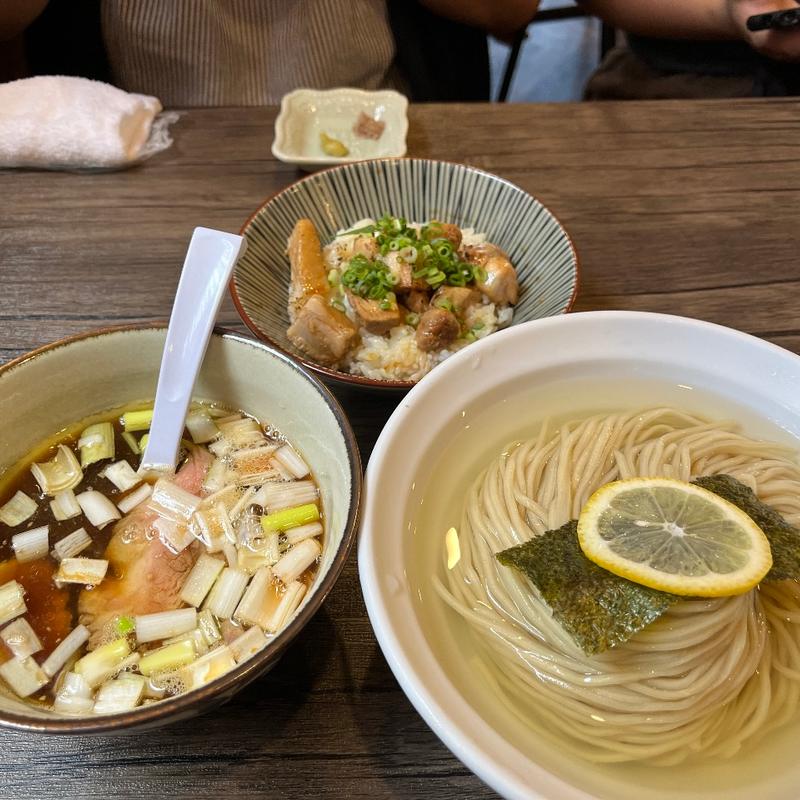 昆布水つけ麺(麺Builder′sあり蔵)