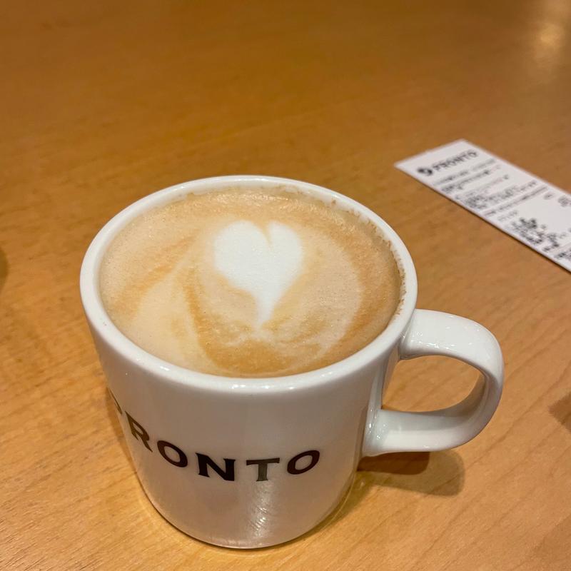 カフェラテ(プロント ライブラリーダイニング日比谷店)