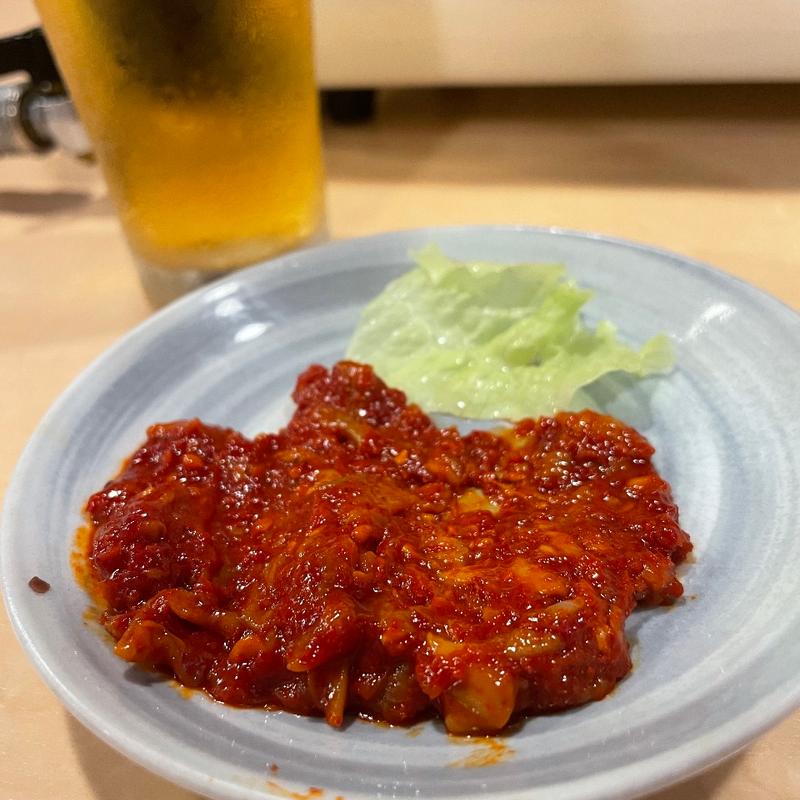 チャンジャ(松坂ホルモンまつや 津駅前店 )