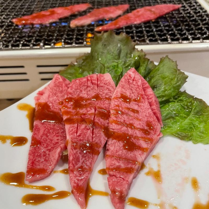 A5松阪牛炙り上カルビ(松坂ホルモンまつや 津駅前店 )