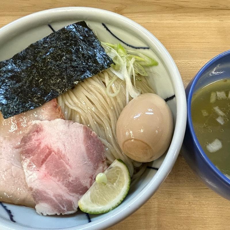 味玉昆布水つけ麺中盛(麺処 有彩 )