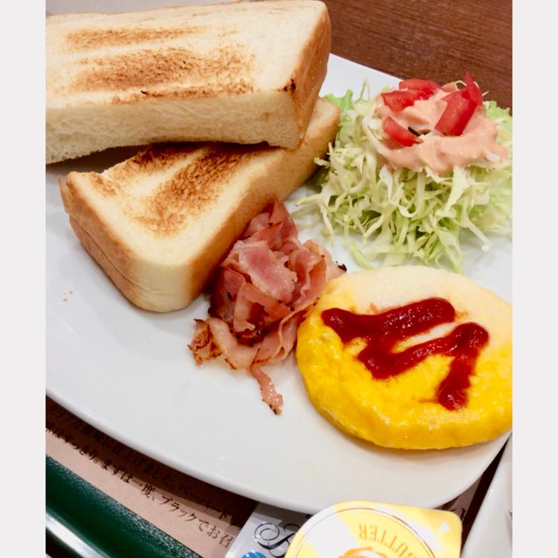 モーニングプレート(モスバーガー ＪＲ福島駅前店)