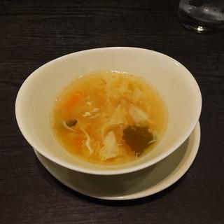 チャーハンスープ(広東炒麺 南国酒家 武蔵小杉東急スクエア店)