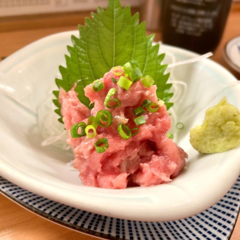 マグロ中落ち(大衆酒場 五の五 ぴおシティ桜木町店)