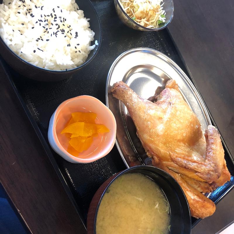 若鶏定食(小樽なると屋帯広稲田店)