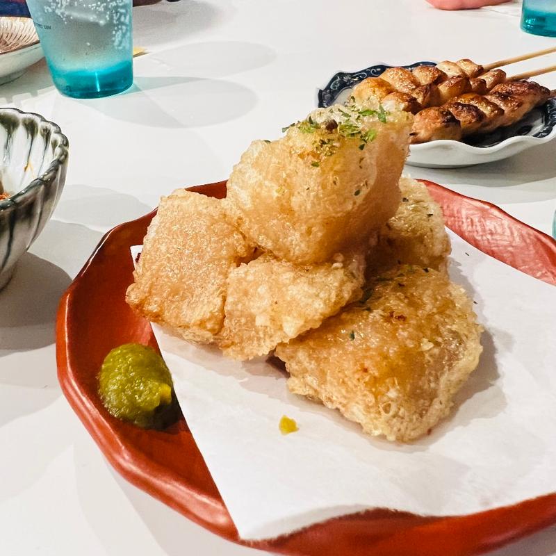 大根のからあげ(ヤキトリヒナタヤ 天満店)