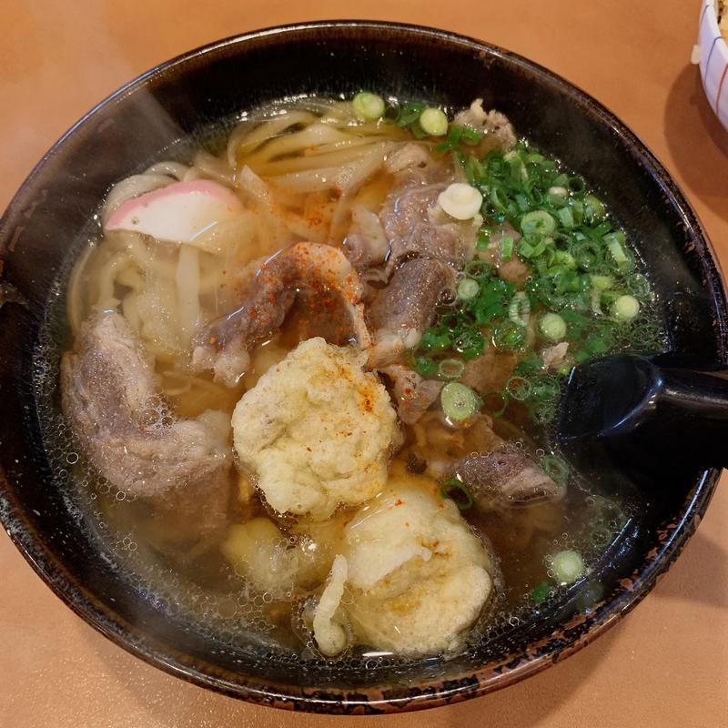 ホタテ天うどん(ゆう助うどん)