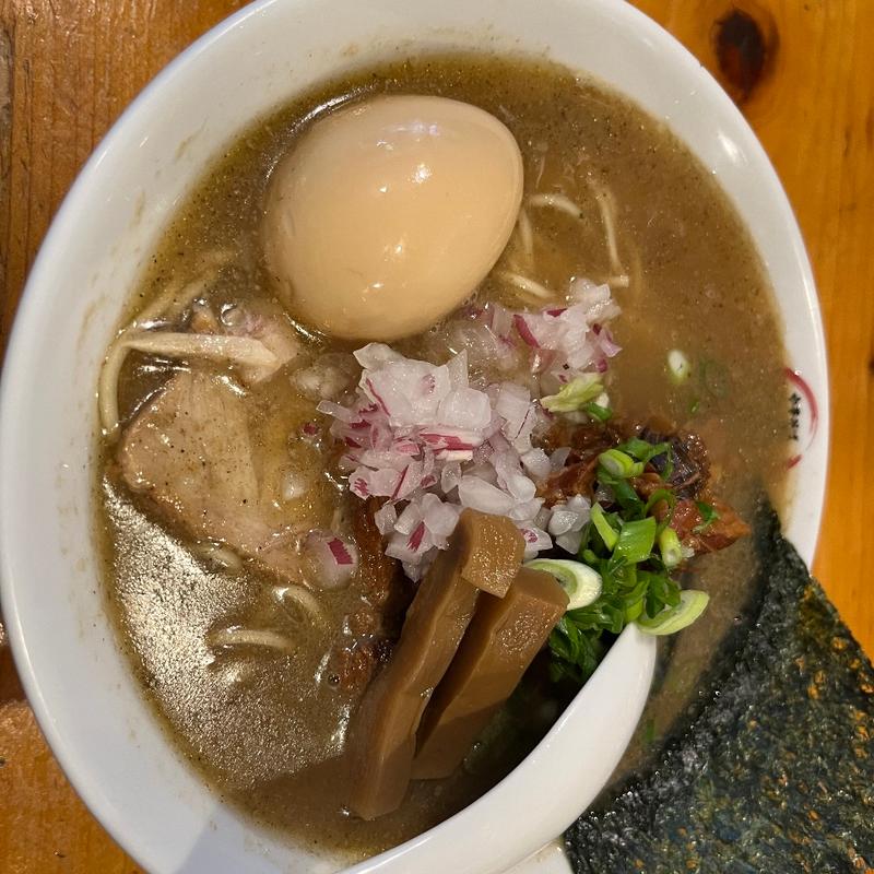 煮干ばいかそば(中華そば座座)