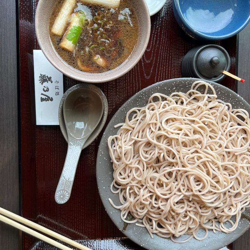 鴨そば(そば処 藤乃屋)