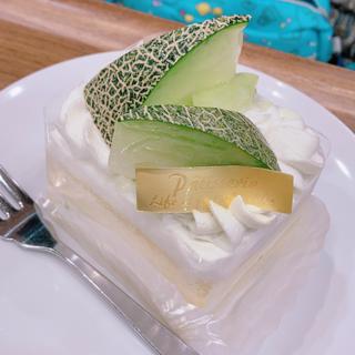 フレッシュメロンのショートケーキ(イタリアン・トマト Café Jr. 川越アトレマルヒロ店)