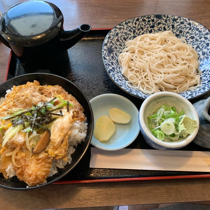 カツ丼セット(当別町のそば処 福住)
