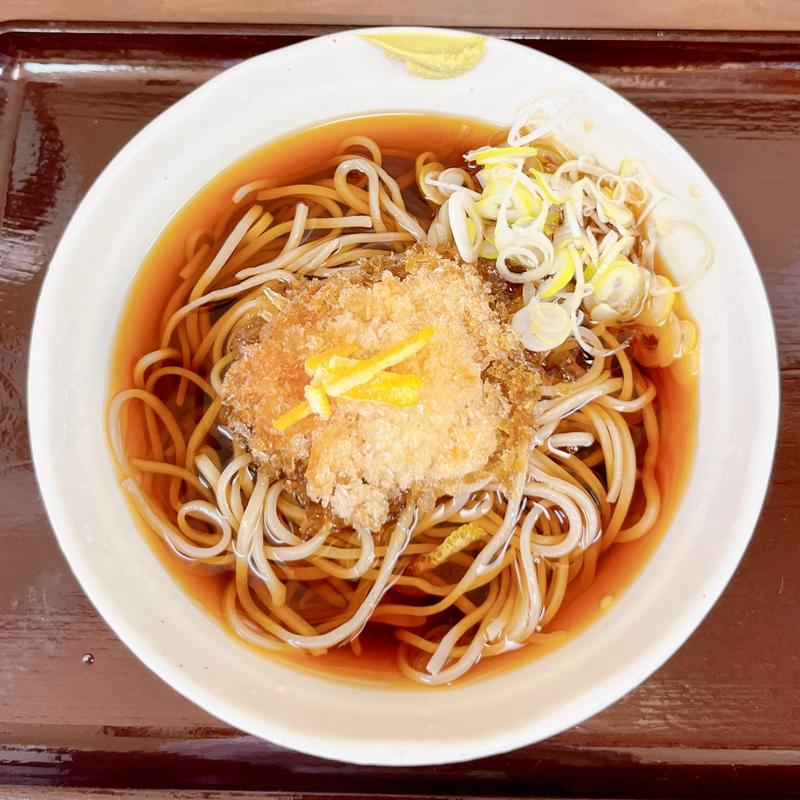 冷やしかけそば(そば切り うちば)