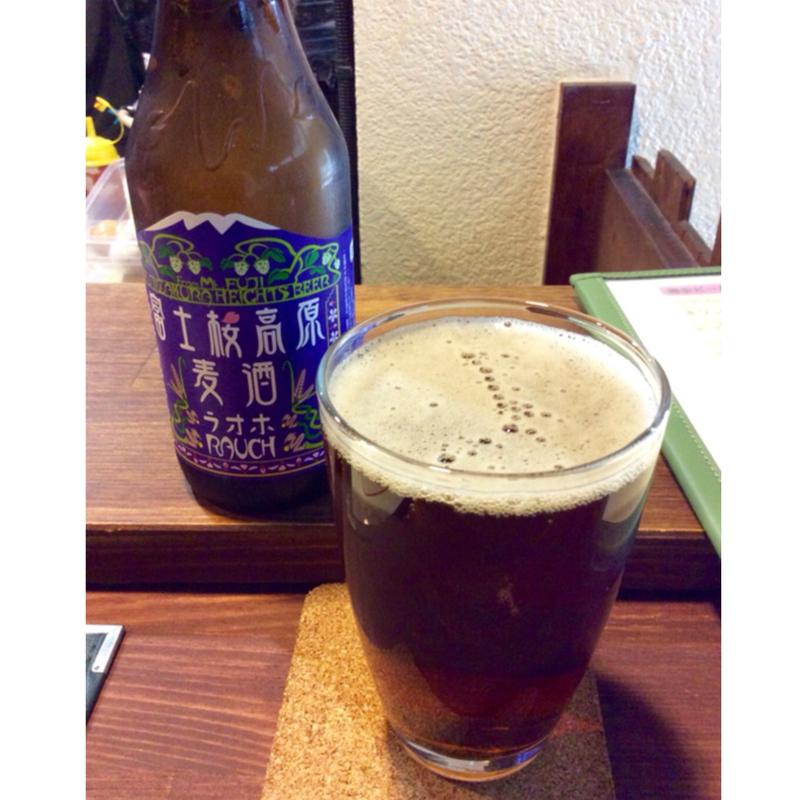 クラフトビール(ラオホ)(立ち呑み 美月)