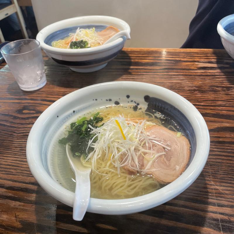 塩ラーメン(俺流塩らーめん 東急本店前店)