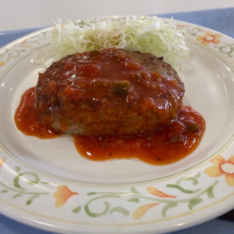 ハンバーグメキシカンソース(ビッグさんど)