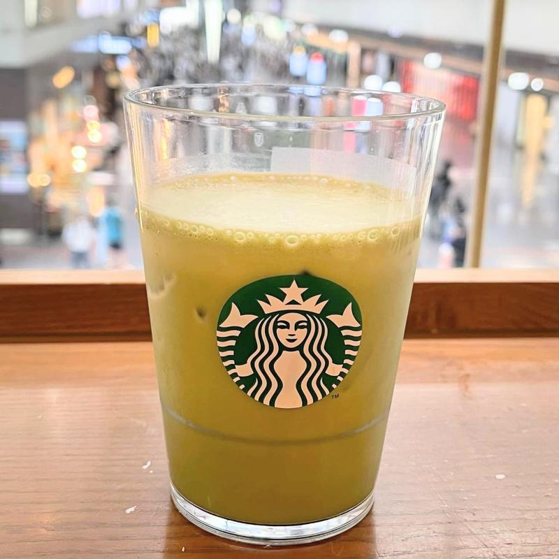 抹茶ティーラテ アイス(スターバックス コーヒー 羽田空港第1ターミナル THE HANEDA HOUSE5階店)