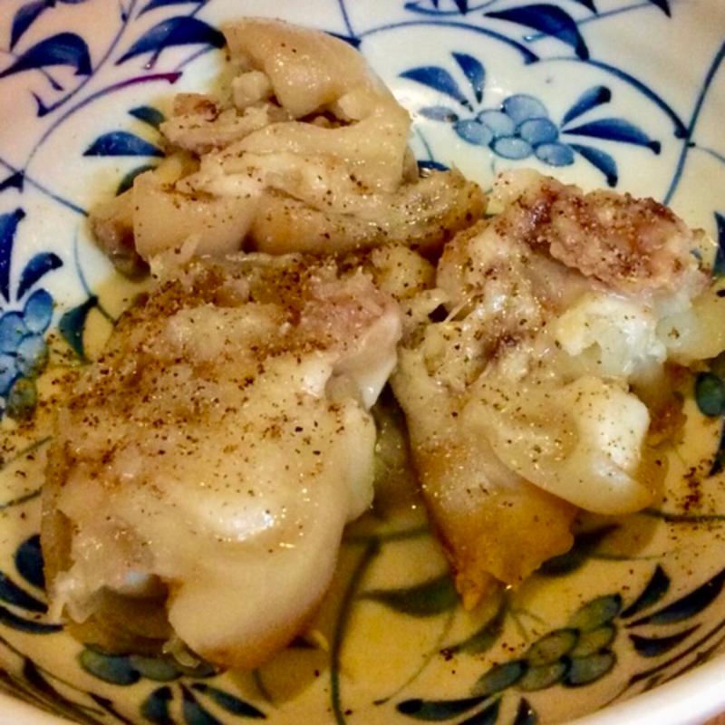 豚足（塩タレ）(串焼市場・江戸善 本店)