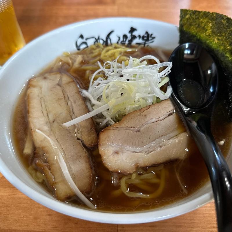 焼き醤油らーめん(利尻らーめん　味楽)