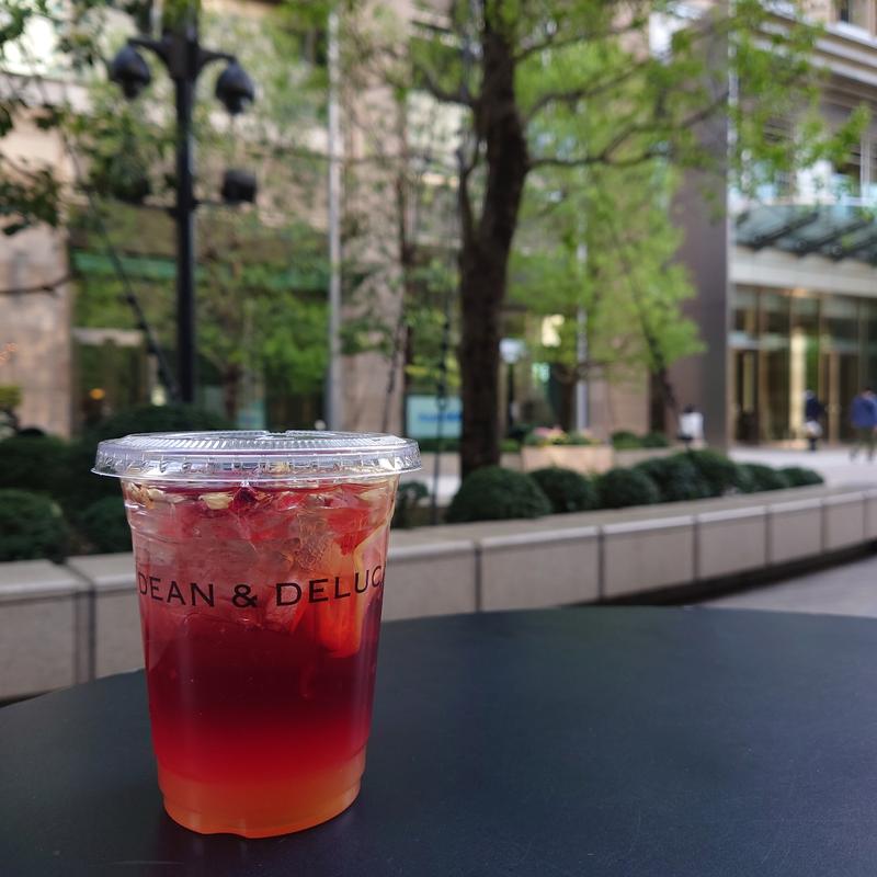 ルイボスローズ レモネードティー(DEAN & DELUCA カフェ 東京ミッドタウン日比谷)