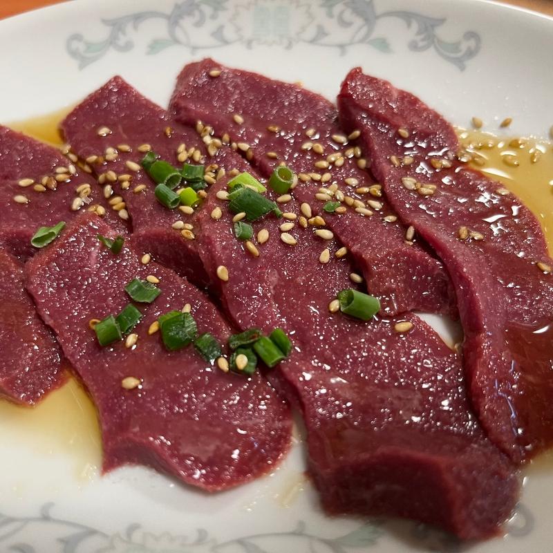 ハツ刺し(焼肉苑 北園 本店)