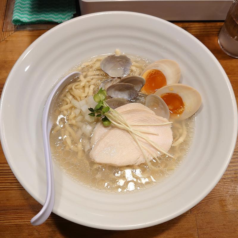 貝出汁そば(塩)(麺屋 ゆるり。)