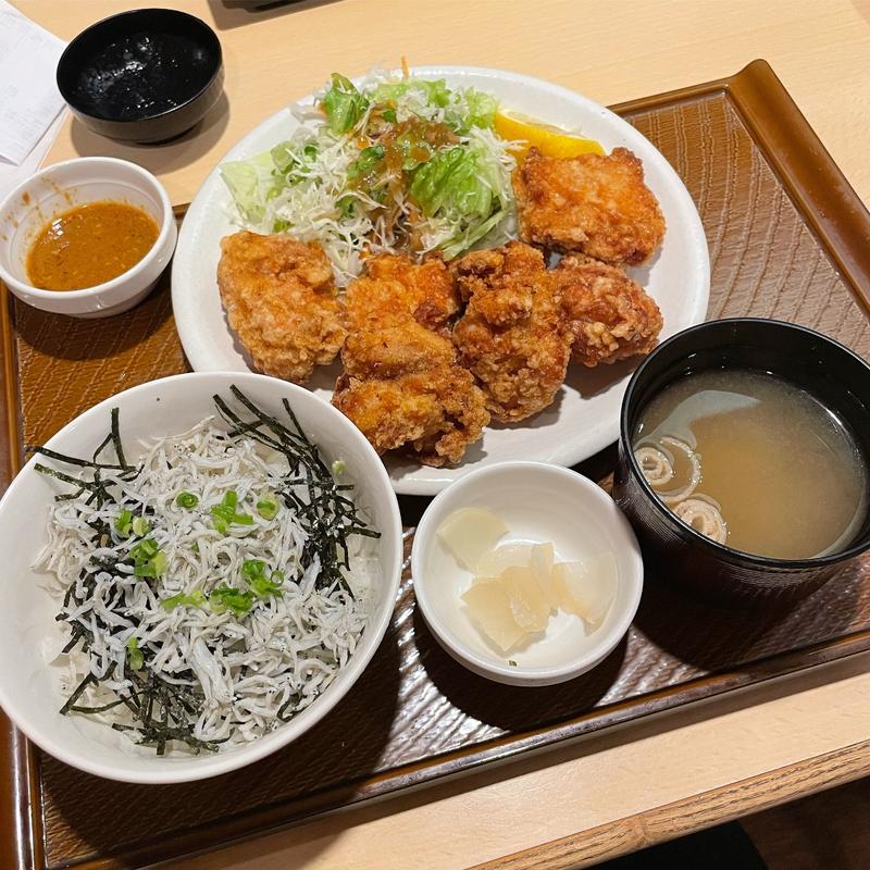 から好し定食6個(ガスト 新橋店 )