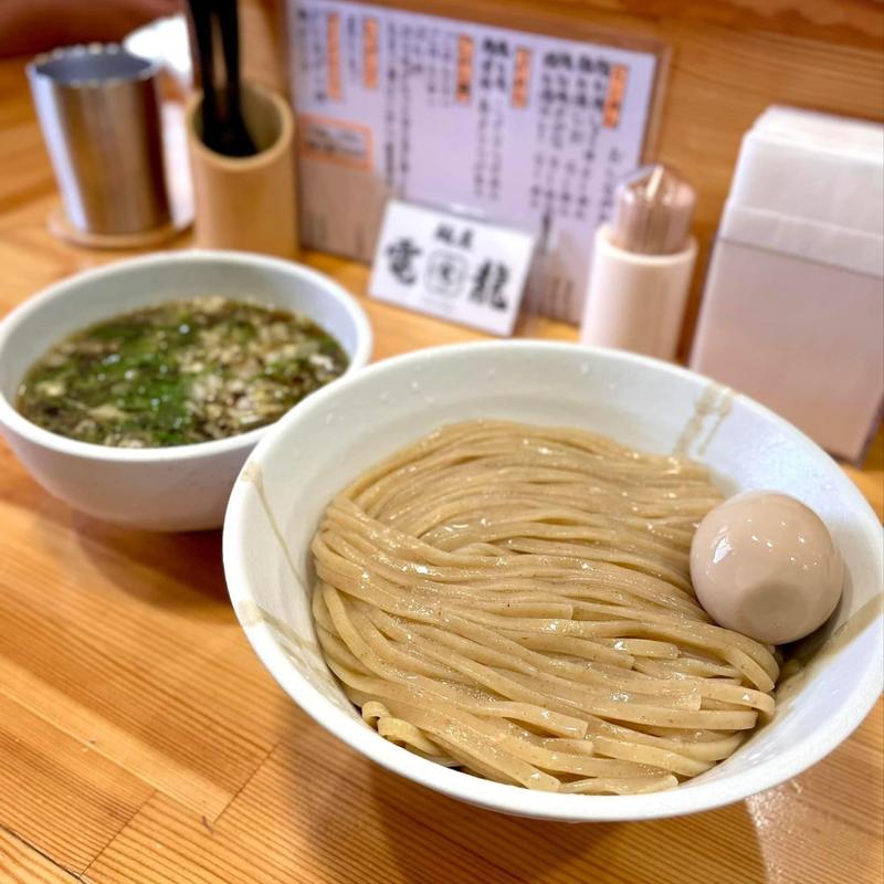 鶏清湯あっさりつけめん(麺屋 電龍)