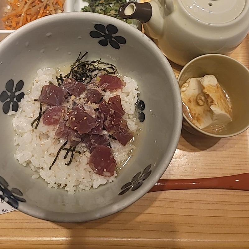 鰹の葱塩だし茶漬け(だし茶漬け えん)