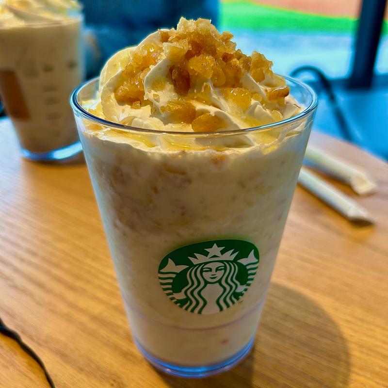 おさつバターフラペチーノ(スターバックス コーヒー 天王川公園店)