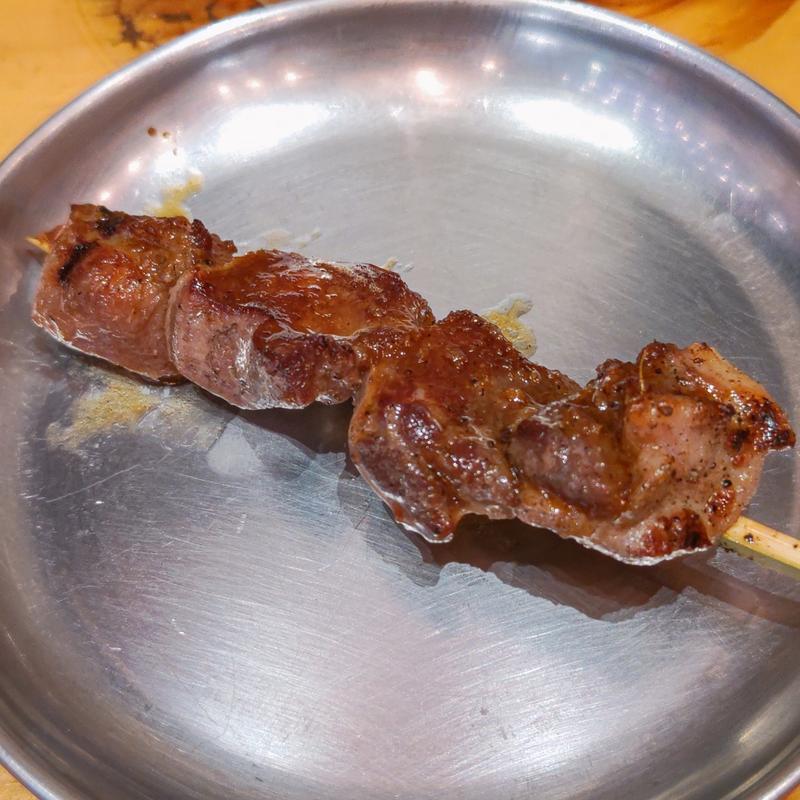 たん  ジンジャーガストリックソース(串焼き。ビストロガブリ 野毛一番街店)