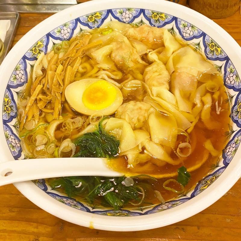 正油ワンタンメン(揚州商人 市川二俣店)