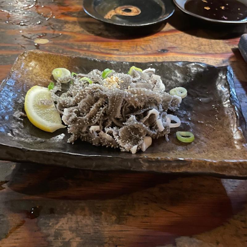 生センマイ(炭火焼肉 仁)