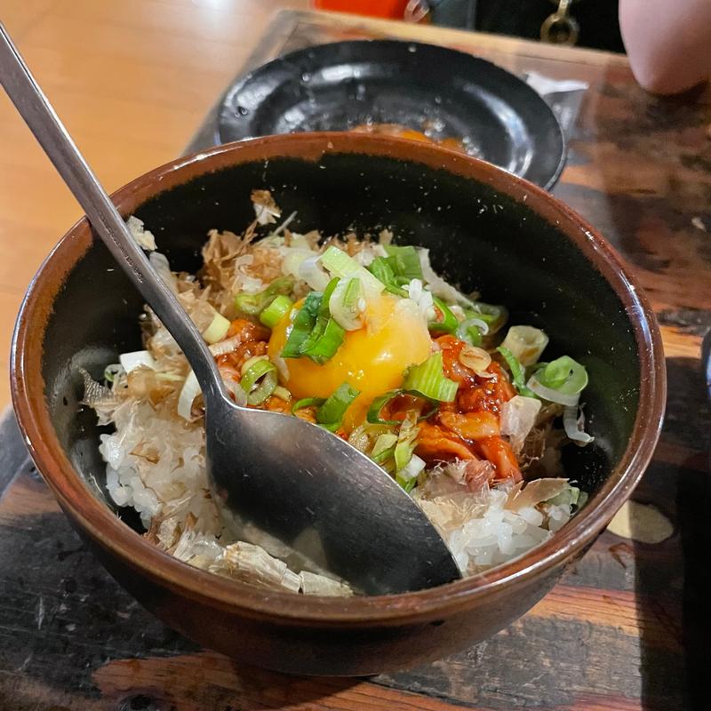 韓国風ねこまんま(炭火焼肉 仁)