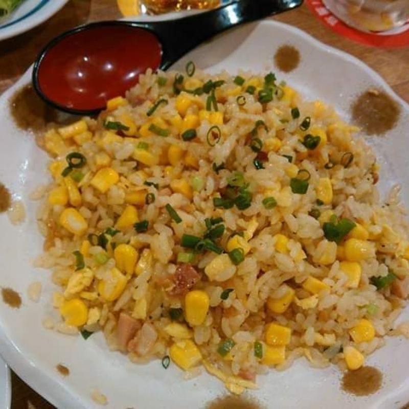 バターコーンチャーハン(やきとりの扇屋 福岡箱崎店)