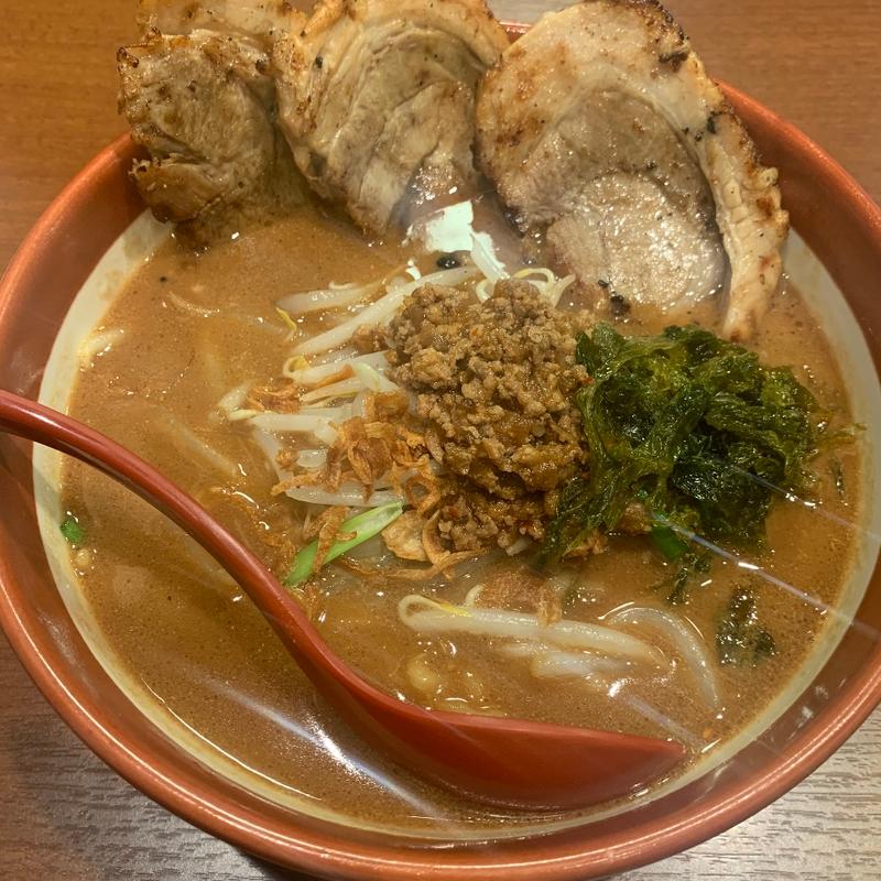 信州味噌炙りチャーシュー麺(麺場 田所商店 伊丹池尻店 )