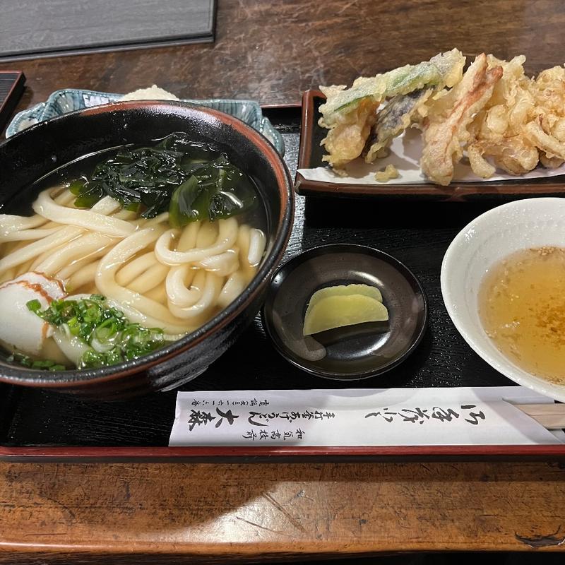 うどん定食(大森 （大森製麺所）)