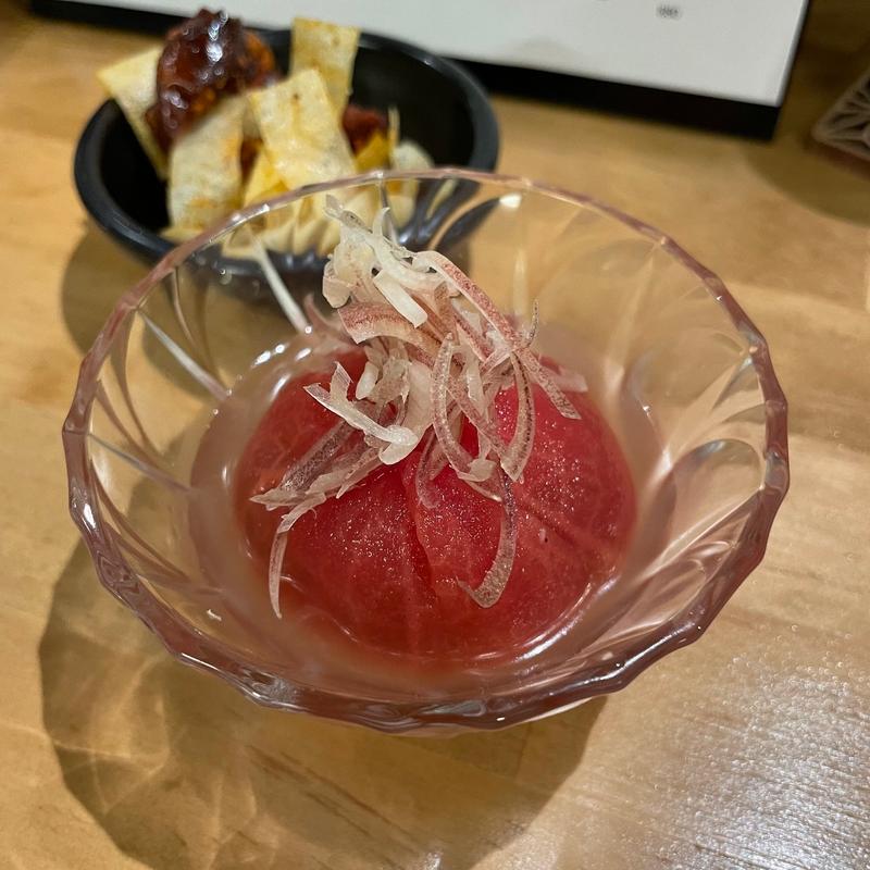 完熟トマト桂花陳酒漬け(食堂黒うさぎ)