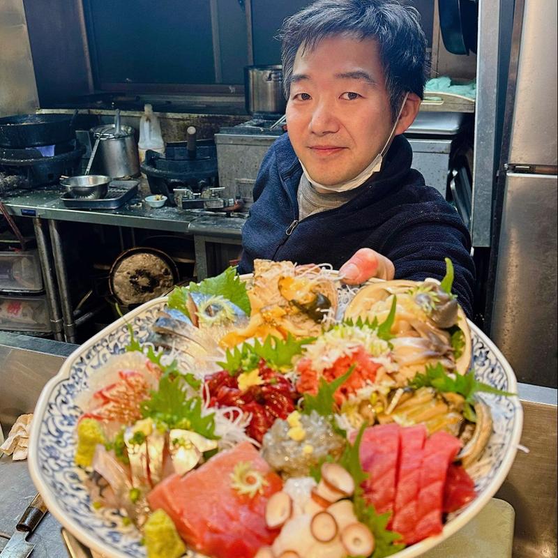 その日の刺身(和風ダイニング わっ嘉)