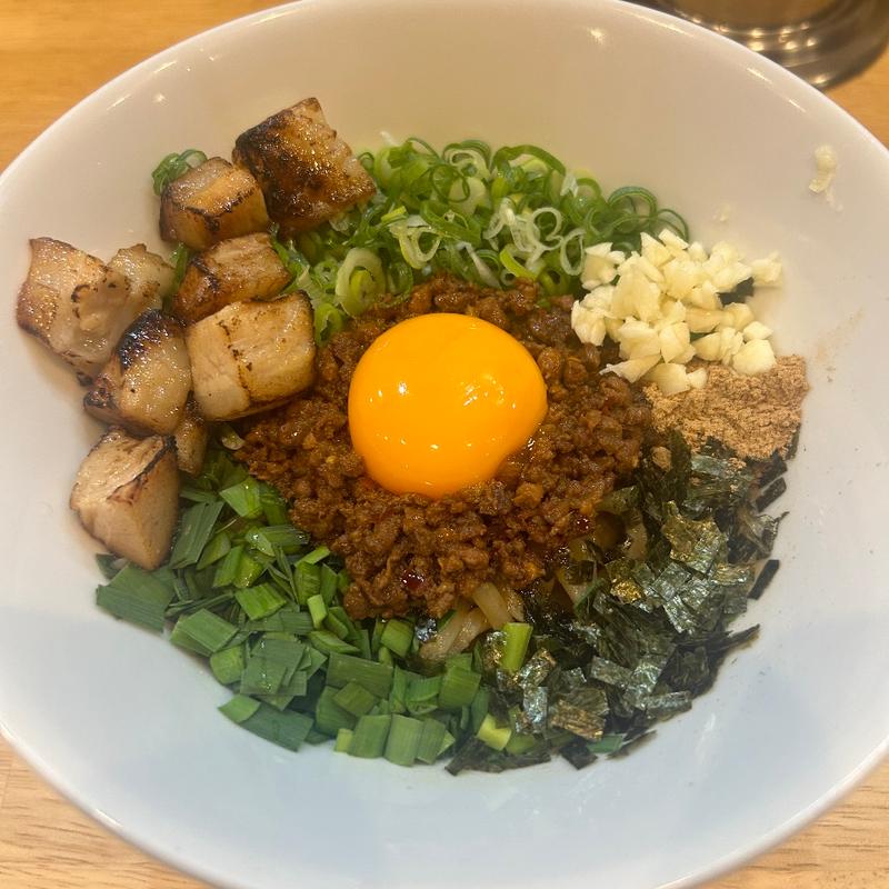 肉入り 台湾まぜそば(まぜそばくるり 奈良市)