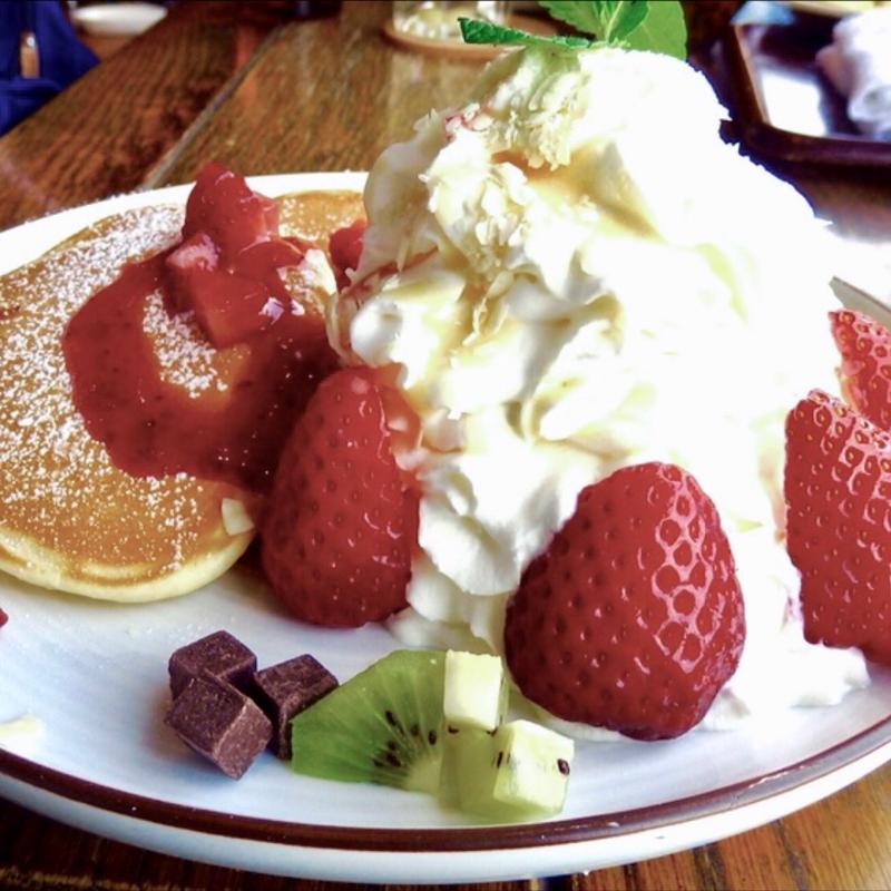 季節のパンケーキ(フェイバリットコーヒー )