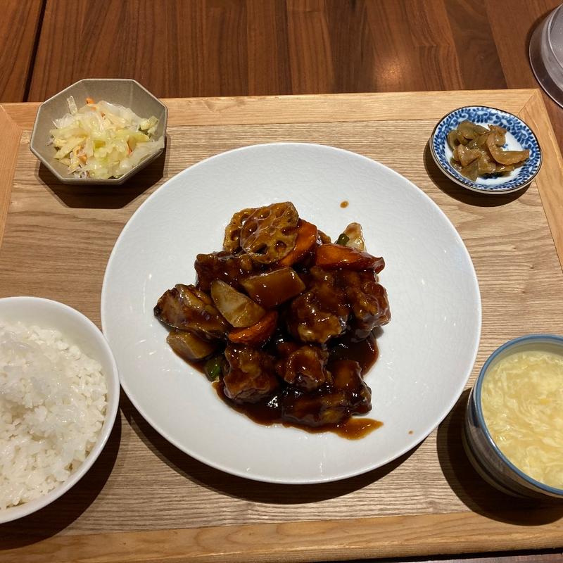 酢豚ランチ(南国亭 三宮OPA2店)