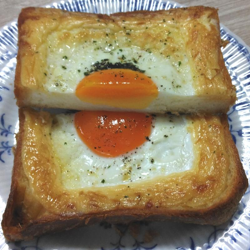 お月見トースト(麦乃ありか)