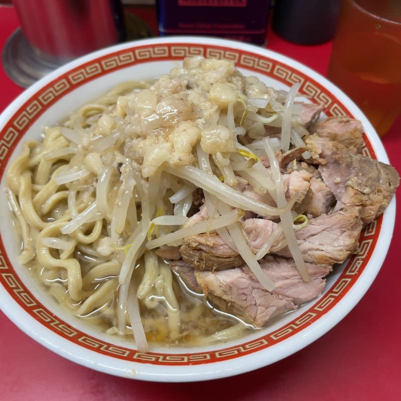 小ラーメン 豚入り(ラーメン二郎目黒店)