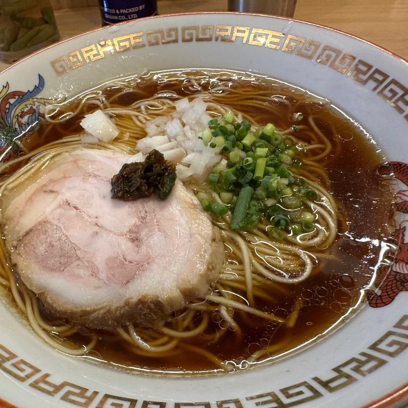 腕刀そば(麺尊RAGE中野腕力)