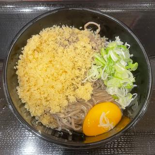冷やしたぬきそば(よもだそば 名古屋うまいもん通り広小路口店)