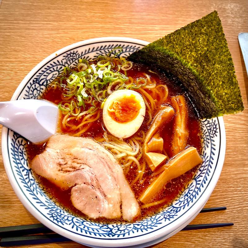 熟成醤油ラーメン(丸源ラーメン 住之江店)