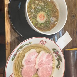 昆布水　清湯魚介醤油つけ麺(金彩〜KinIro〜)