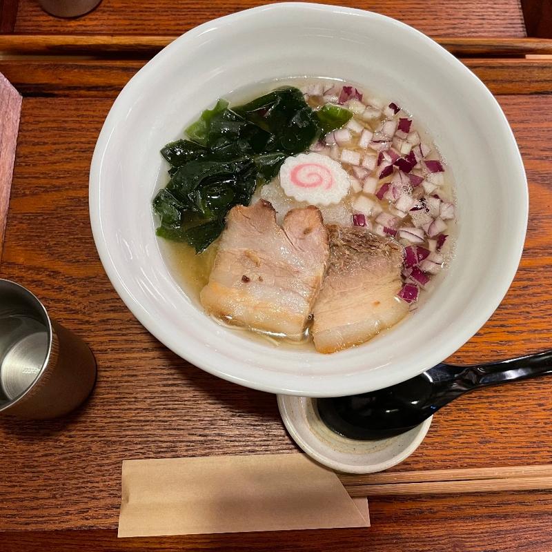 にぼしおそば(La麺 Monna Lisa)