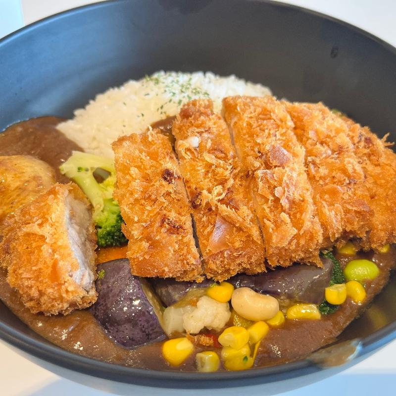 カツカレー(道の駅 遠軽 森のオホーツク)